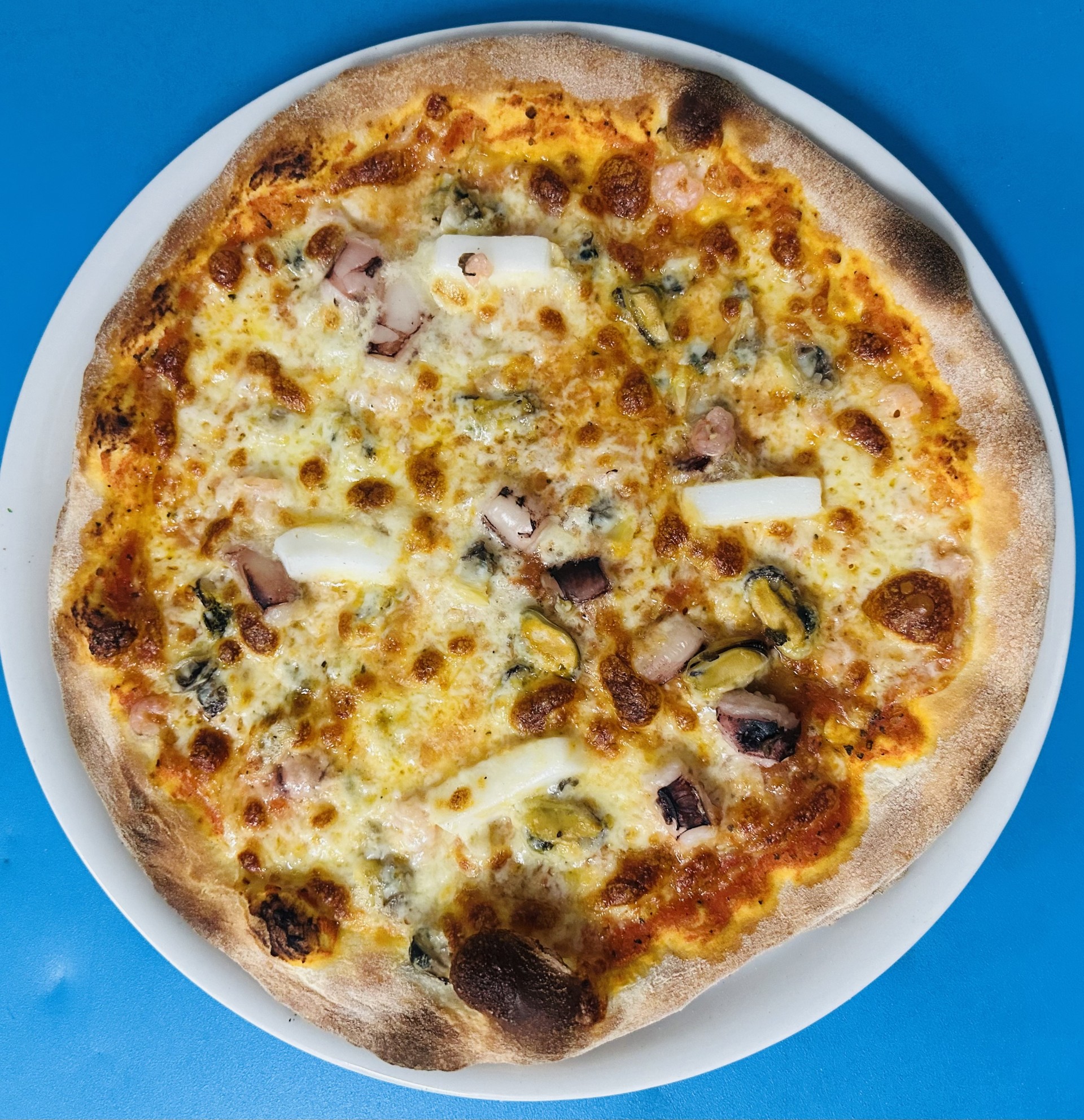 Pizza frutti die mare
